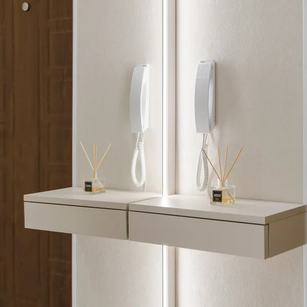 Прихожая с большим зеркалом и подсветкой — заказать в Минске